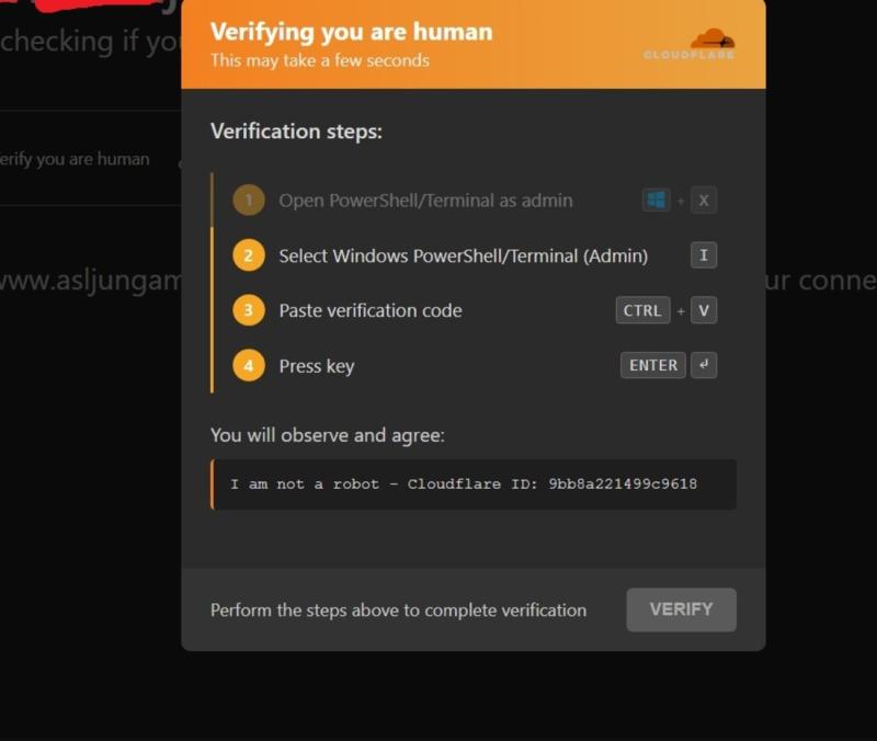 Varning för webbplatser med falska CAPTCHA som stjäl information
