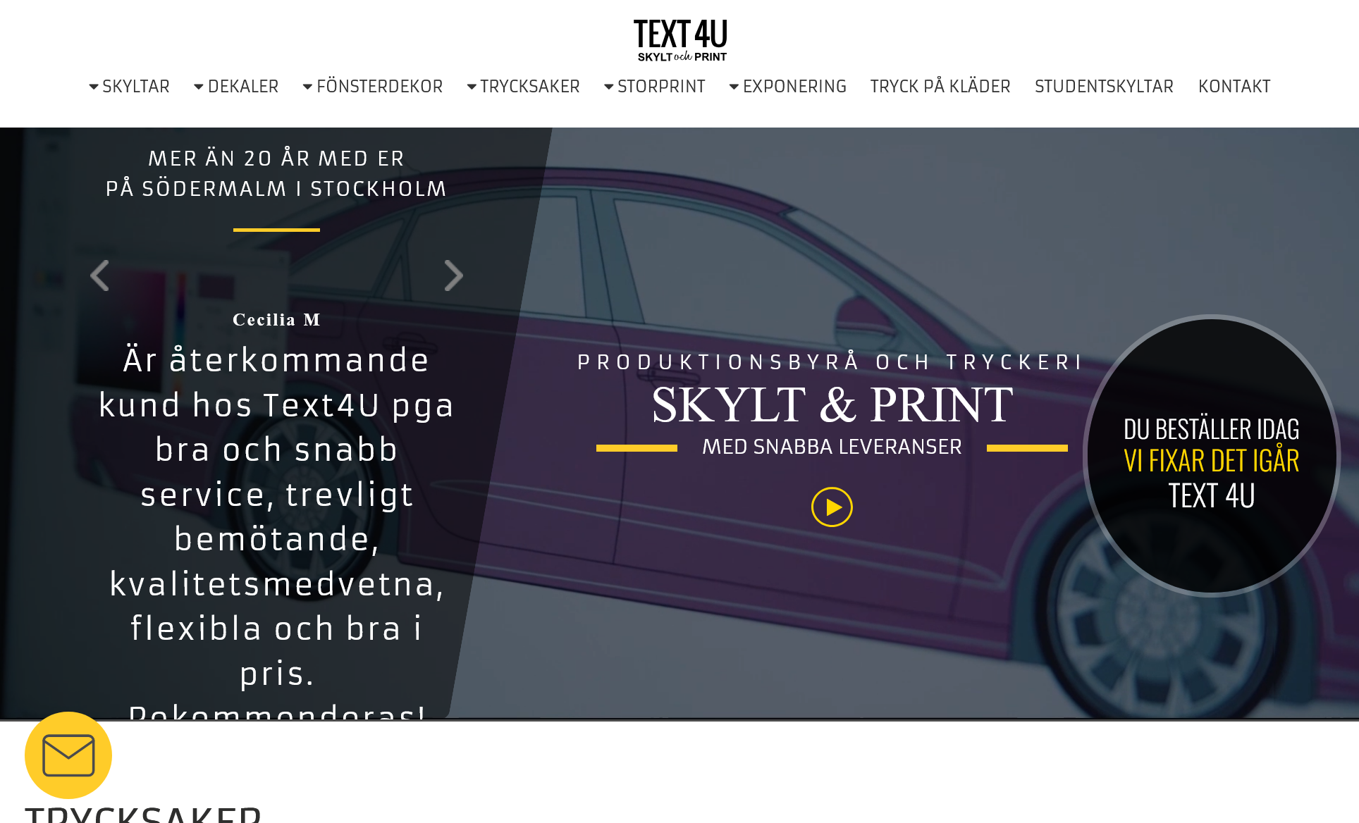 Text 4U i Stockholm AB