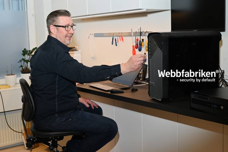 Datorservice och försäljning på Webbfabriken