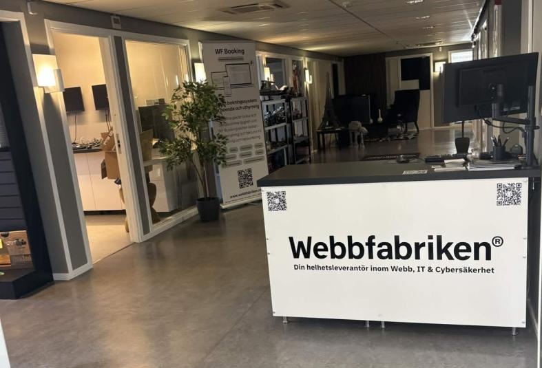 Webbfabrikens kontor - entre