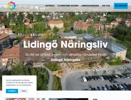 Lidingö Näringsliv på surfplatta