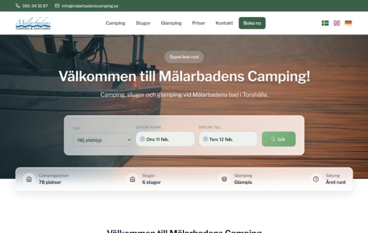 Mälarbadens Camping