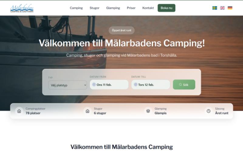 Malarbadenscamping.se 2026
