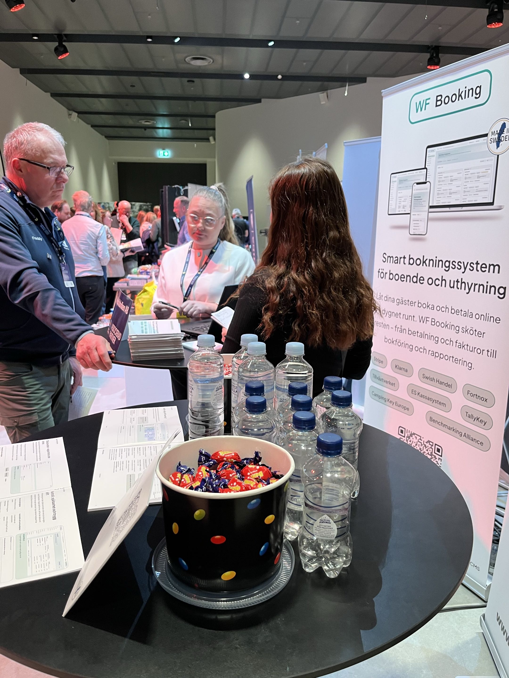 Webbfabrikens team på Svensk Campings årskonferens 2026