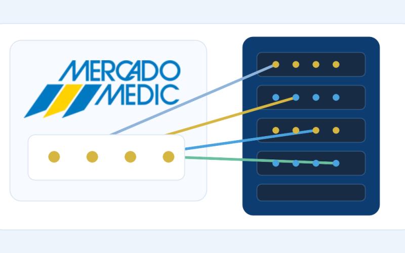 Mercado Medic kontorshotell med segmenterat nätverk