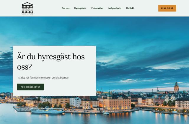 Senator på desktop