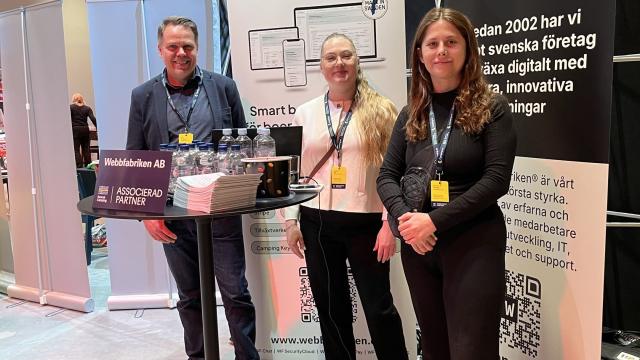Webbfabriken på Svensk Campings årskonferens 2026