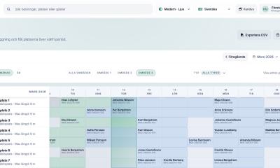 WF Booking calendar