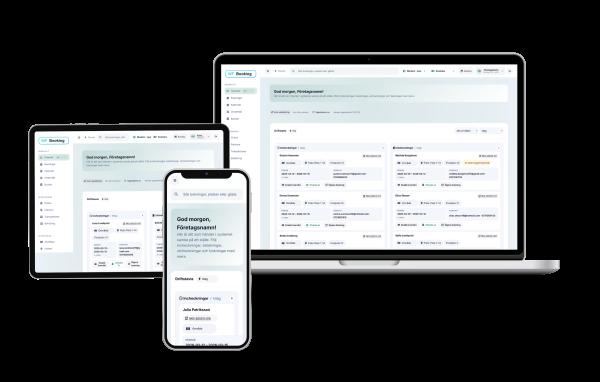 WF Booking - laptop, tablet and mobile
