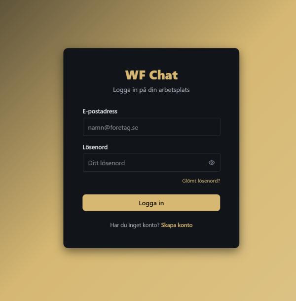 WF Chat Login